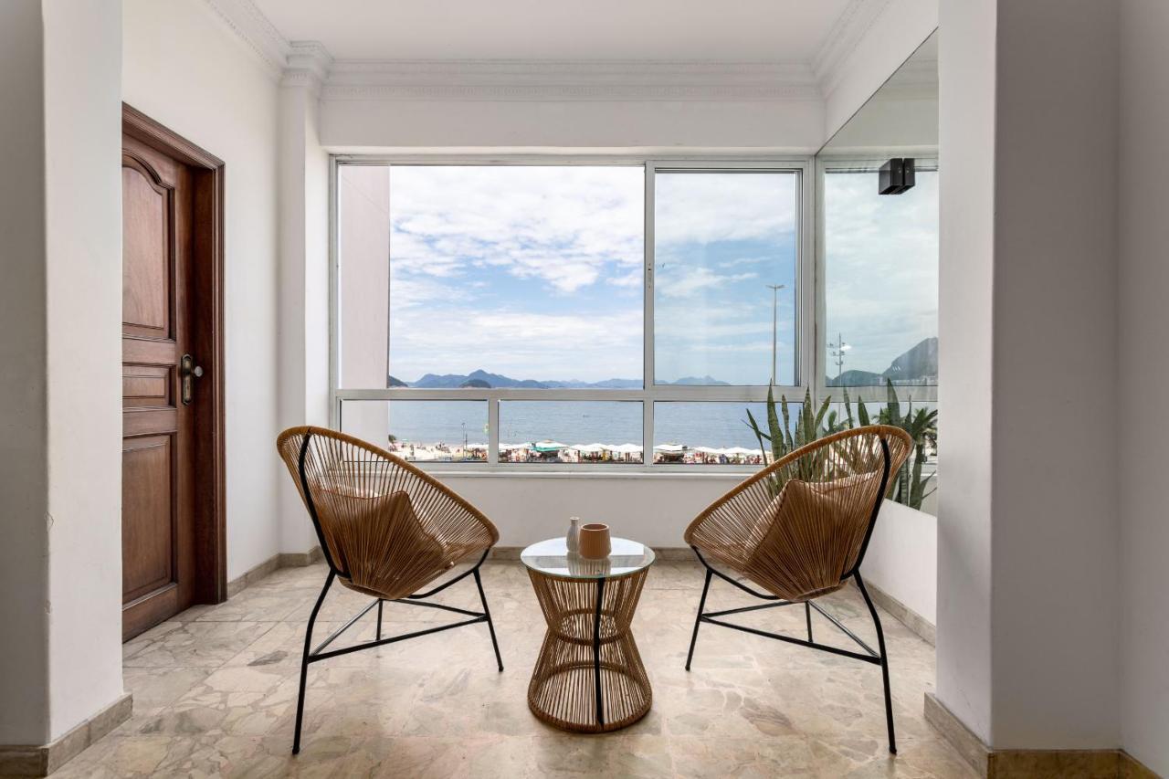 Sofisticado Em Copacabana - Vista Para Praia - A403 Z3 Rio de Janeiro Exterior foto
